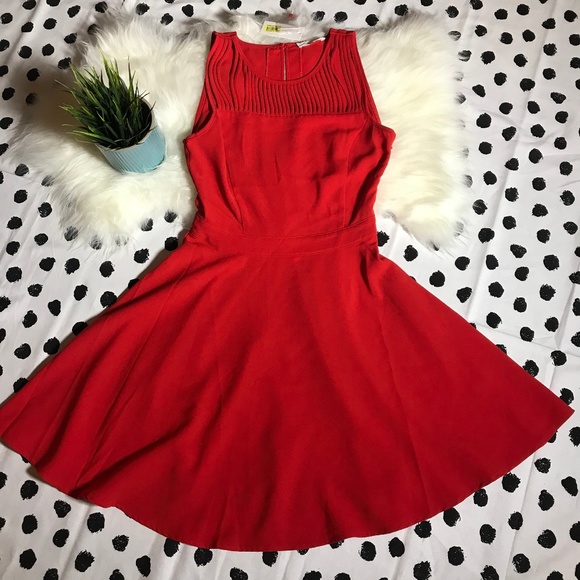 SUGAR + LIPS Little Red Dress NWT SMALL - Picture 1 of 8